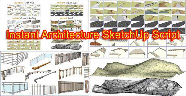 instant architecture script for sketchup