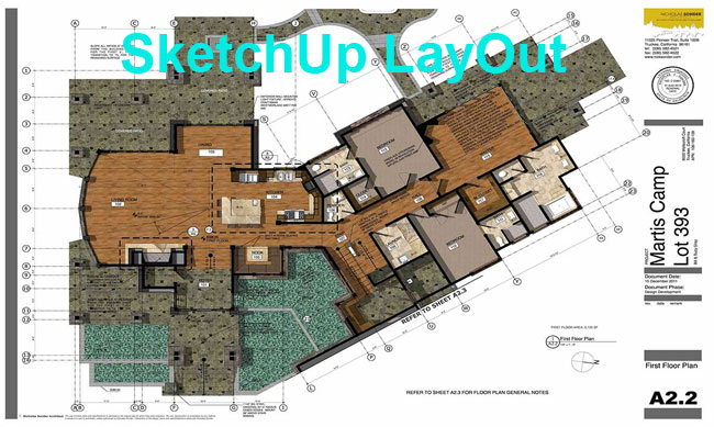 sketchup layout