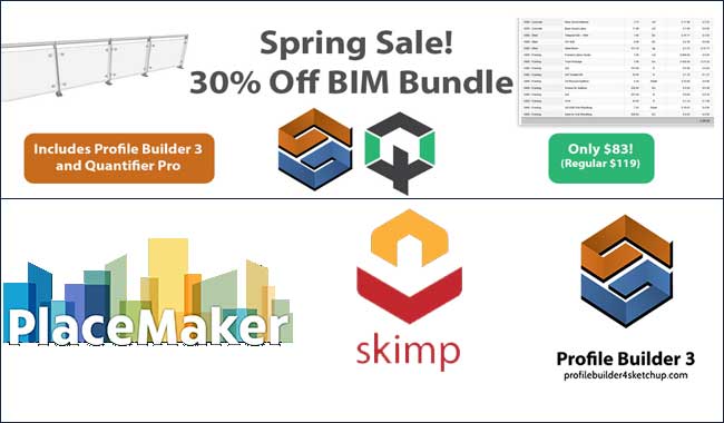 SketchUp Plugin Spring Sale