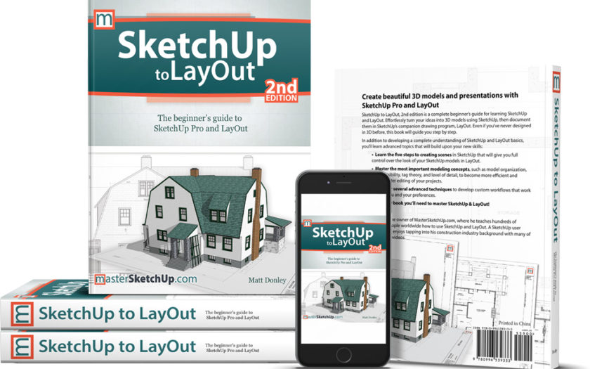 SketchUp to LayOut Book 2nd Edition