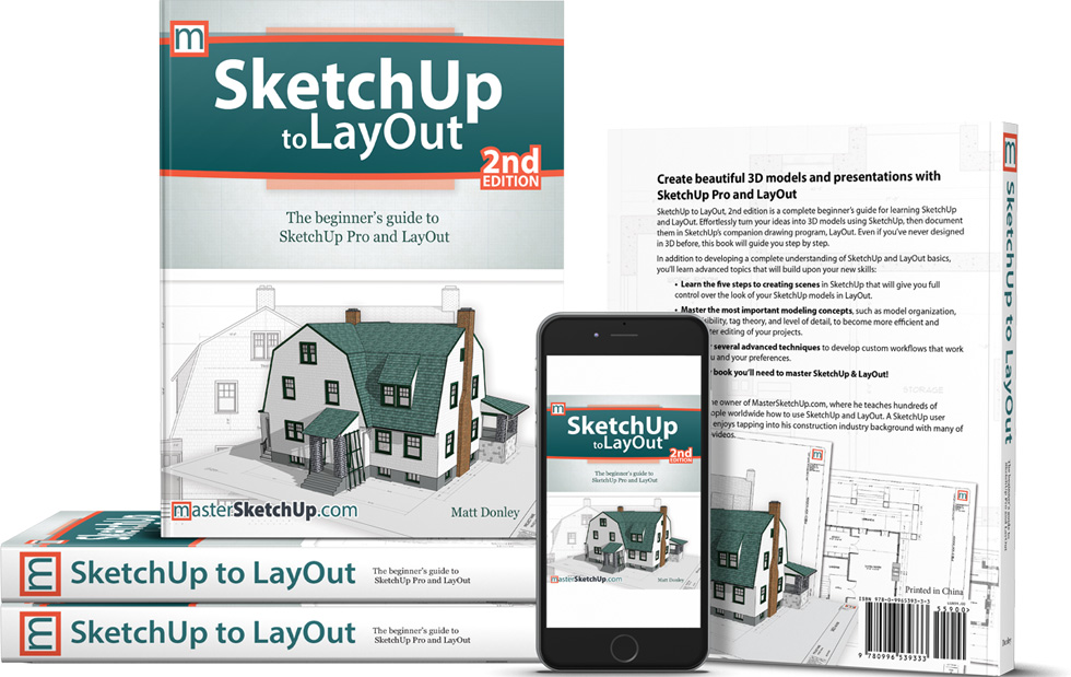 SketchUp to LayOut Book 2nd Edition