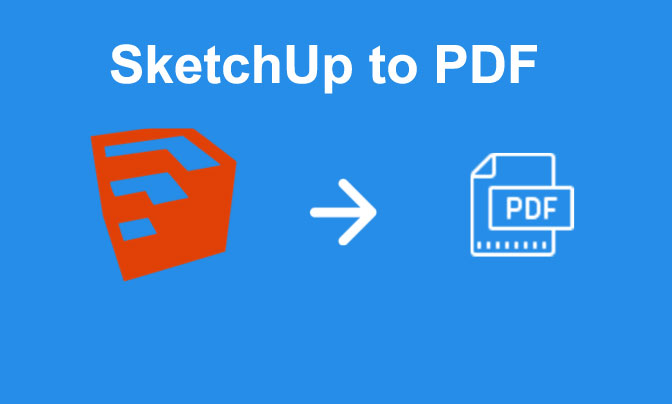 sketchup to pdf convert