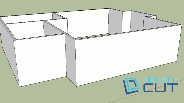 double-cut for sketchup